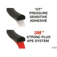 Guarnizione Trim-Lok DD Rubber Seal Black - foto 6