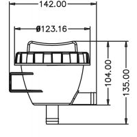 Filtro acqua in plastica lt.150/h - foto 2
