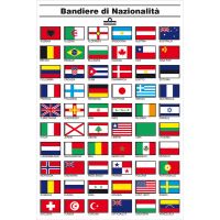 Tabella bandiere nazionionalita' - foto 1