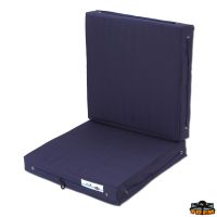 Trem Cuscino seduta impermeabile con schienale blue navy
