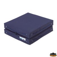 Cuscino seduta impermeabile con schienale blue navy - foto 2