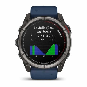 Garmin Quatix 8 orologio smartwatch AMOLED per la Nautica