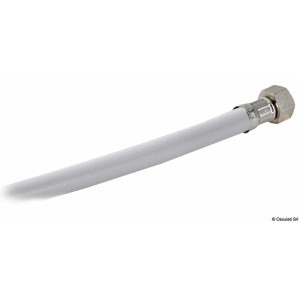 Tubo doccia in PVC bianco retinato