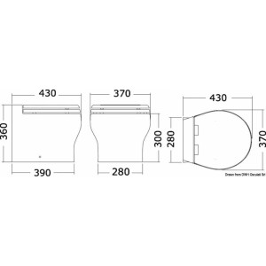 WC elettrico TECMA Elegance 2G (Generazione 2)