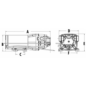 Jabsco Par Max HD autoclave, pompa ad acqua pressurizzata