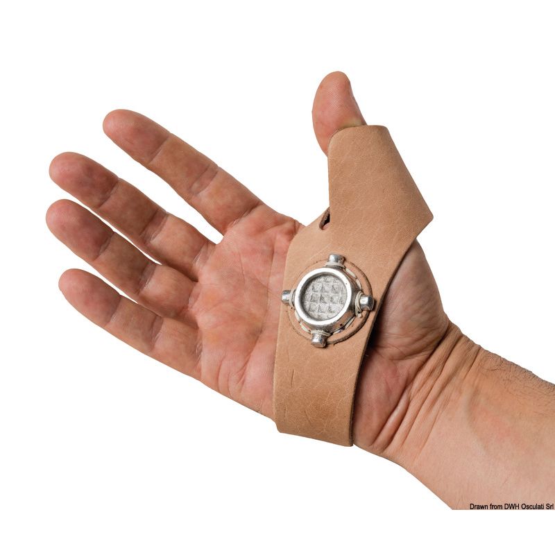 Guardapalmo per cucire e impiombare