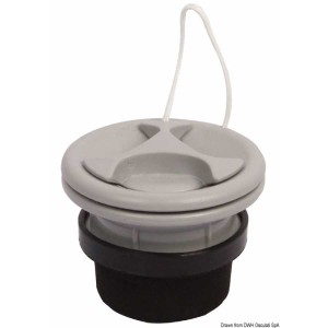 Valvola di gonfiaggio e sgonfiaggio per gommoni