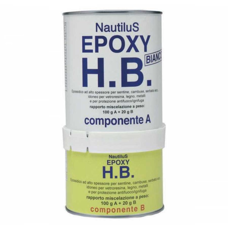 Protezione epossidica Nautilus Epoxy H.B. Bianco - foto 1