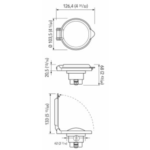Cassetta teleruttori Quick T6315. 12-24V 150A IP66