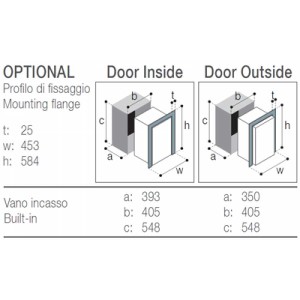 Frigo freezer VitriFrigo C39i, unità refrigerante interna