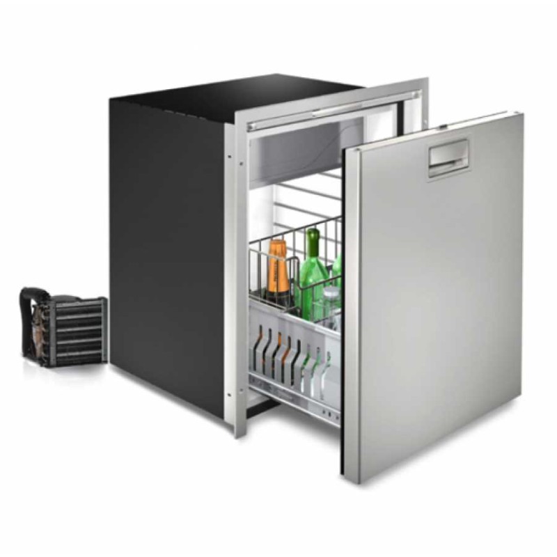 Frigo freezer Vitrifrigo DW75 OCX2 RFX in acciaio inox