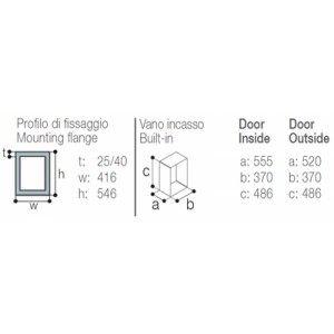 Fabbricatore di ghiaccio Vitrifrigo IM XT OCX2 REFILL 