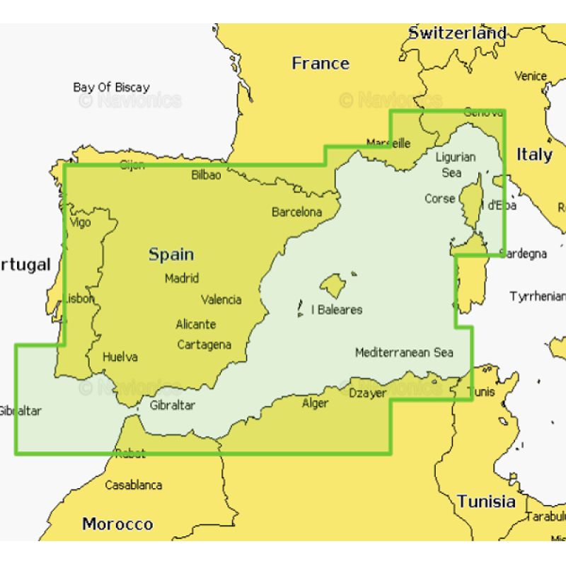 Cartografia Navionics PLATINUM+ REGULAR micro-SD/SD card