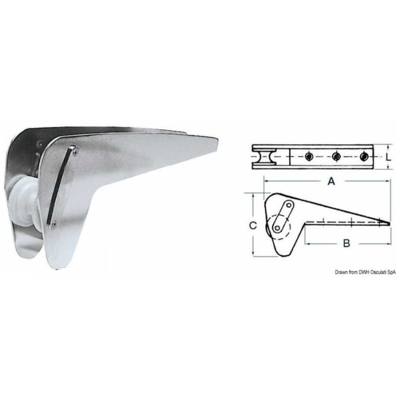 Musone speciale per ancore Bruce o Trefoil®