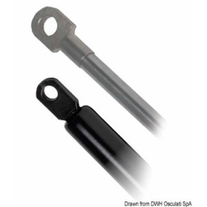 Molla a gas in acciaio verniciato occhio - occhio