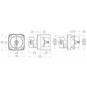 Deviatore 0-1-2-both