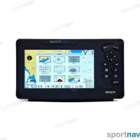 Navigatore GPS Sportnav SPO27F, ecoscandaglio 7” a Colori con Trasduttore e Antenna GPS