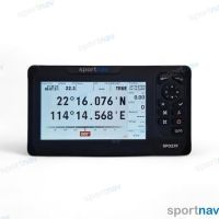 Navigatore GPS Sportnav SPO27F, ecoscandaglio 7” a Colori con Trasduttore e Antenna GPS