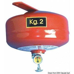 Estintore automatico a pioggia di polvere categorie A B C