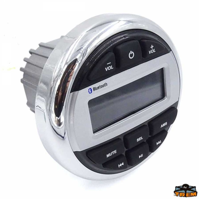 Radio Stereo USB Bluetooth da cruscotto nautico Trem 