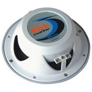 Altoparlante Boss Marine MR50W Coppia Speaker Bianchi 150W