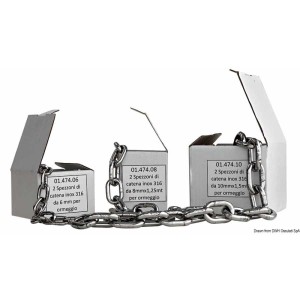 Spezzone catena inox AISI 316