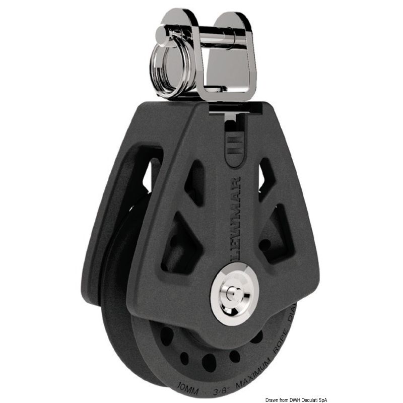 Bozzello Lewmar Synchro singolo con testa a forcella